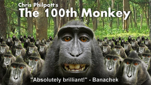 Load image into Gallery viewer, 100th Monkey Multi-Language by Chris Philpott