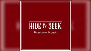 Hide and Seek Wallet (Black) By Surya Kumar and Gopal