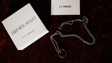 Load image into Gallery viewer, Liquid Metal Necklace by LT Magic&#39;