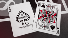 Load image into Gallery viewer, Roulette (Red) Playing Cards by Mechanic Industries