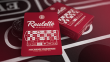 Load image into Gallery viewer, Roulette (Red) Playing Cards by Mechanic Industries