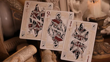 Load image into Gallery viewer, Assassin&#39;s Creed Legacy (Hidden Blade White) Playing Cards