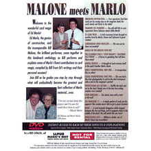 Load image into Gallery viewer, Malone Meets Marlo #6 by Bill Malone - DVD