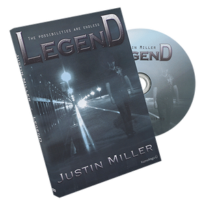 Legend (DVD and Gimmicks) by Justin Miller and Kozmomagic  - DVD